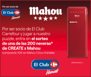 Sorteo Carrefour Mahou Neveras Create