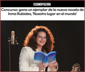 Sorteo Cosmopolitan Novelas Inma Rubiales