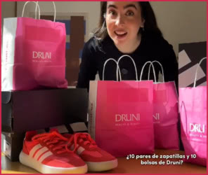 Sorteo Druni 10 Pares Zapatillas 10 Bolsas