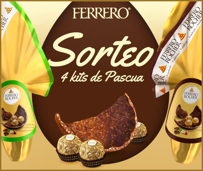 Sorteo Ferrero Rocher 4 Kits Pascua