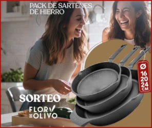 Sorteo Flor De Olivo Sartenes Hierro