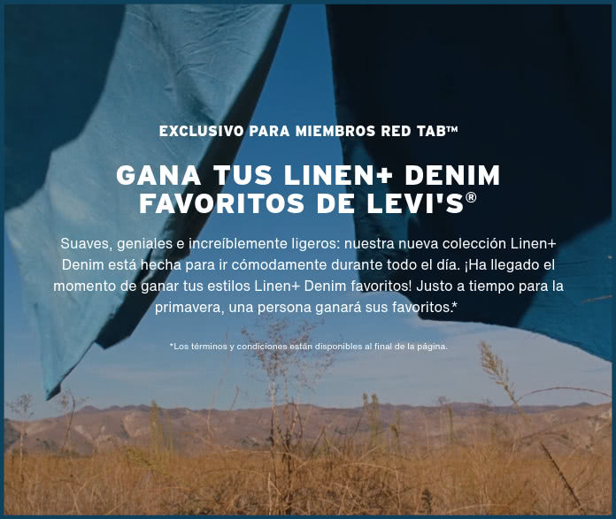 Sorteo Levis Linen Denim
