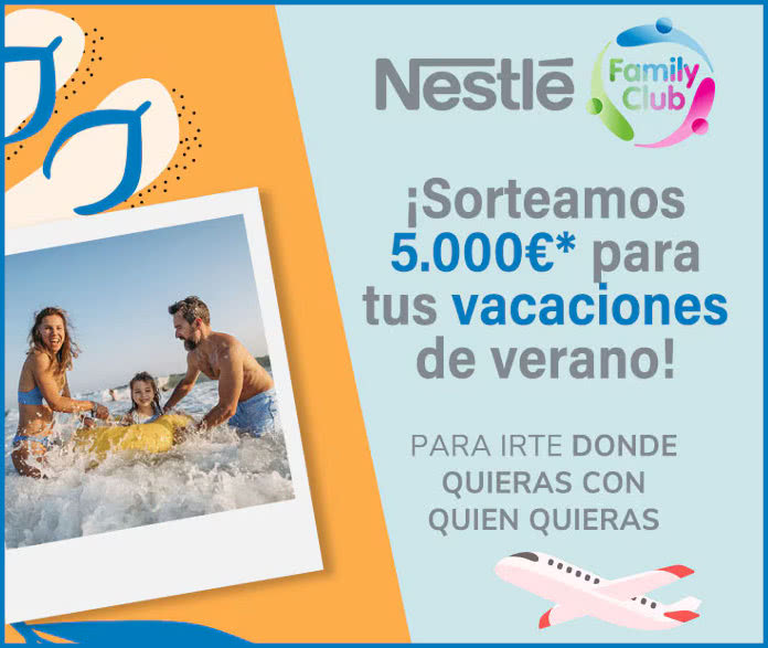 Sorteo Nestlé 5000e Vacaciones Verano