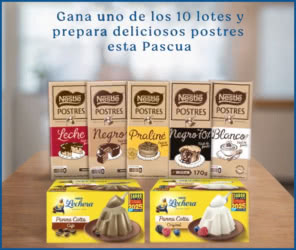 Sorteo Nestlé Postres La Lechera 10 Lotes