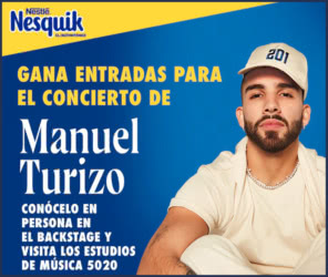 Sorteo Por Compra Nesquik Entradas Concierto Manuel Turizo