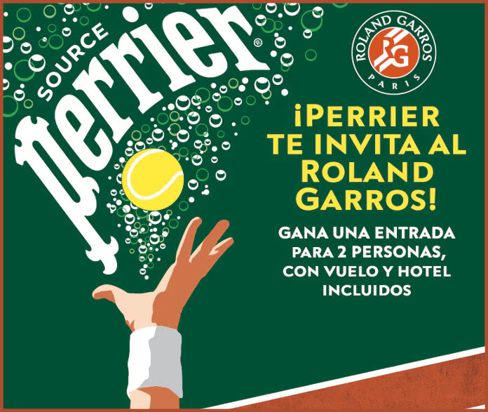 Sorteo Por Compra Perrier Entradas Roland Garros 2025