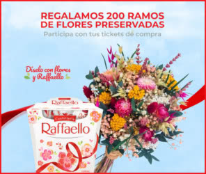 Sorteo Por Compra Raffaello 200 Flores Preservadas