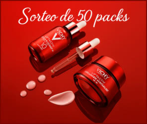 Sorteo Revista Glamour 50 Packs Vichy Liftactiv