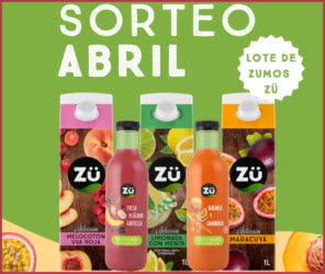 Sorteo Zumos Zu Lote Abril