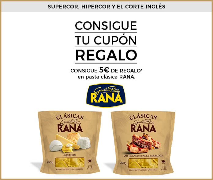 Cupones Descuento El Corte Inglés Giovanni Rana
