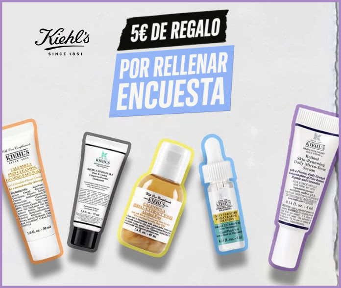 Cupones Descuento Kiehls 5e Encuesta