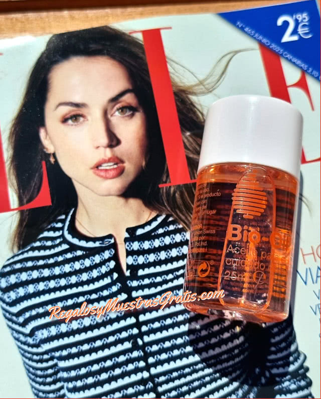 Regalos Revistas Junio 2025 Elle Pocket Bio Oil