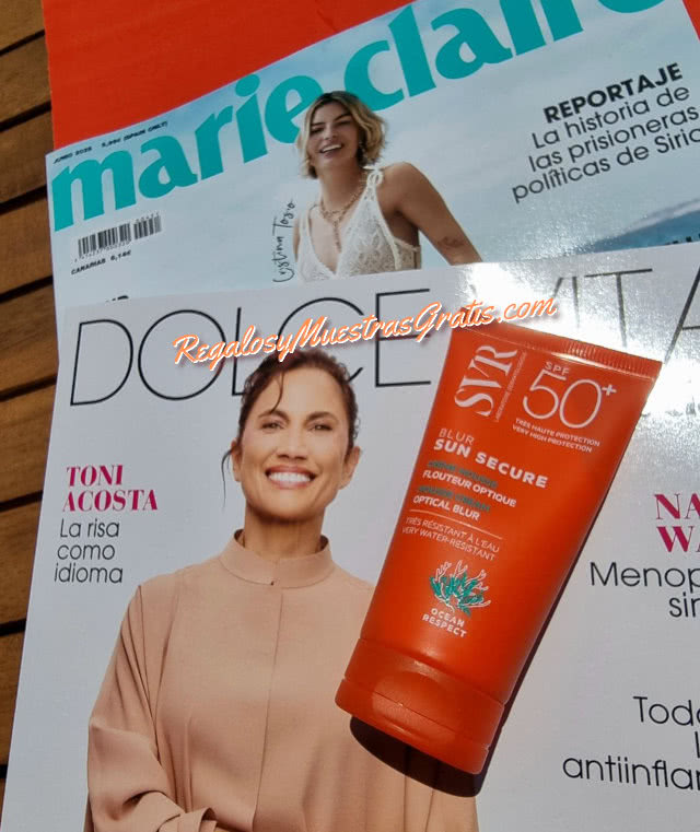 Regalos Revistas Junio 2025 Marie Claire SVR