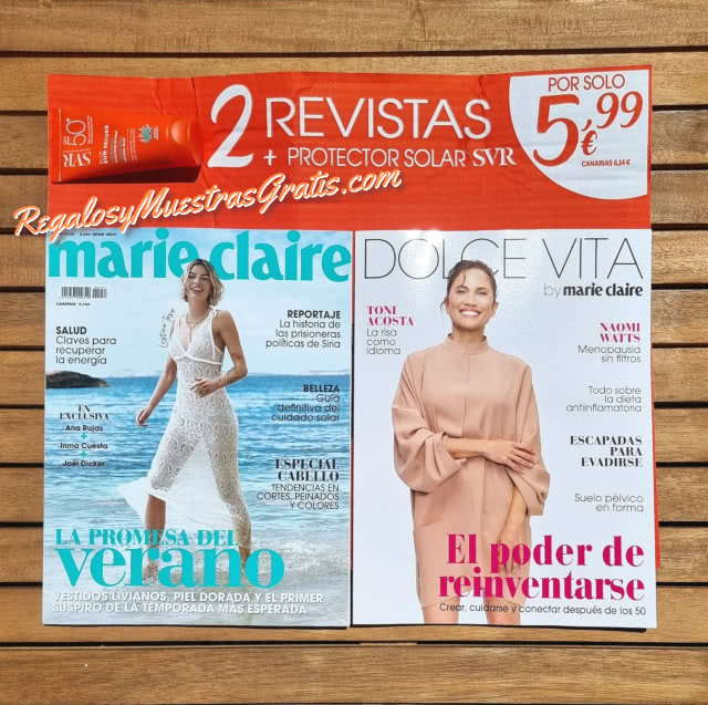Regalos Revistas Junio 2025 Marie Claire