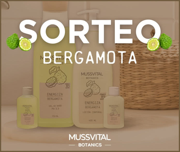 Sorteo Bergamota Pack Mussvital Botanics