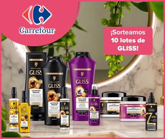Sorteo Carrefour 10 Lotes Gliss