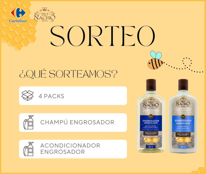 Sorteo Carrefour Tio Nacho