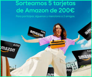 Sorteo Cepsa Gow 5 Tarjetas Amazon 200e