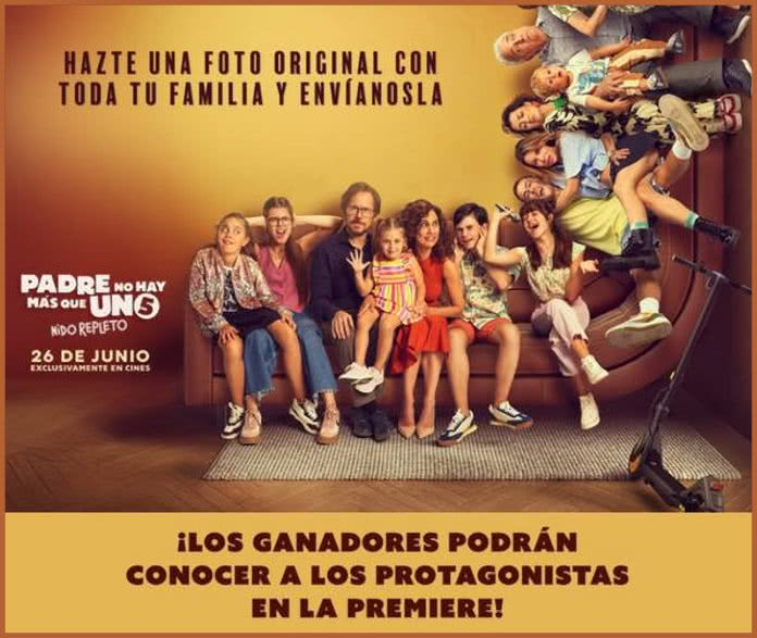 Sorteo Cines Yelmo Conocer Protas Padre 5