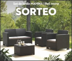 Sorteo Conforama Set Jardin Mahina