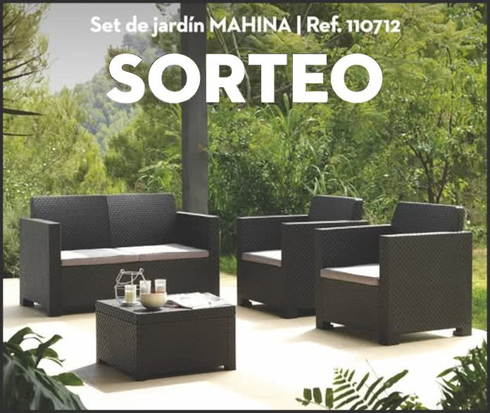 Sorteo Conforama Set Jardin Mahina