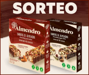 Sorteo El Almendro Barritas Almendras Chocolate