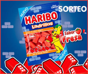 Sorteo Haribo 5 Packs Ladrillo
