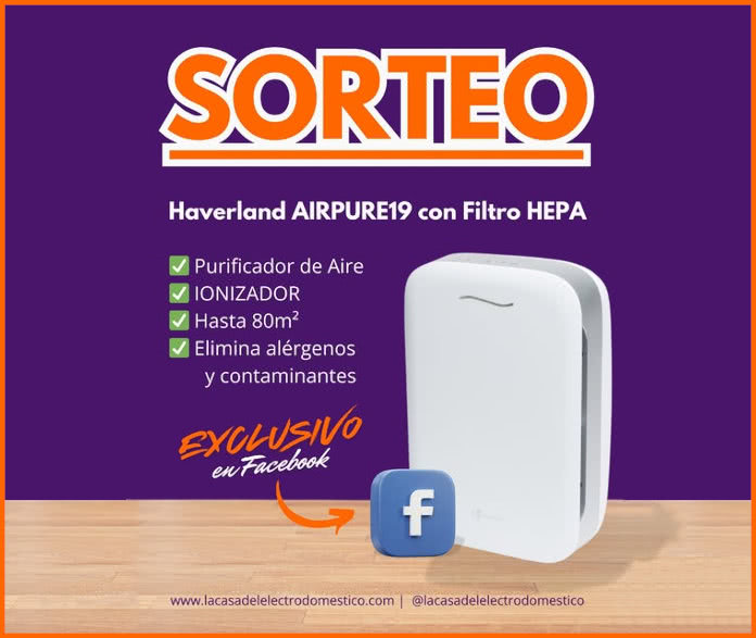 Sorteo La Casa Del Electrodomestico Purificador Airpure19