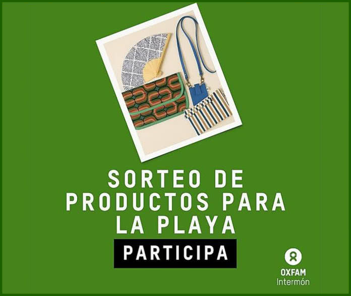 Sorteo Oxfam Productos Playa