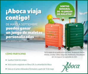 Sorteo Por Compra Aboca 10 Juegos Maletas