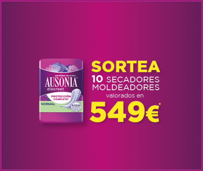 Sorteo Por Compra Ausonia Discreet 10 Secadores Moldeadores