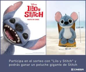 Sorteo Por Compra Cinesa Peluche Gigante Lilo Stitch