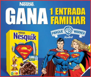 Sorteo Por Compra Nesquik Entradas Parque Warner