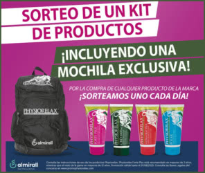 Sorteo Por Compra Physiorelax Kit Mochilas Diarios