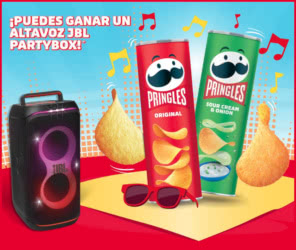 Sorteo Por Compra Pringles Altavoces Jbl Partybox