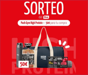 Sorteo Supermercados Dia Pack Gym