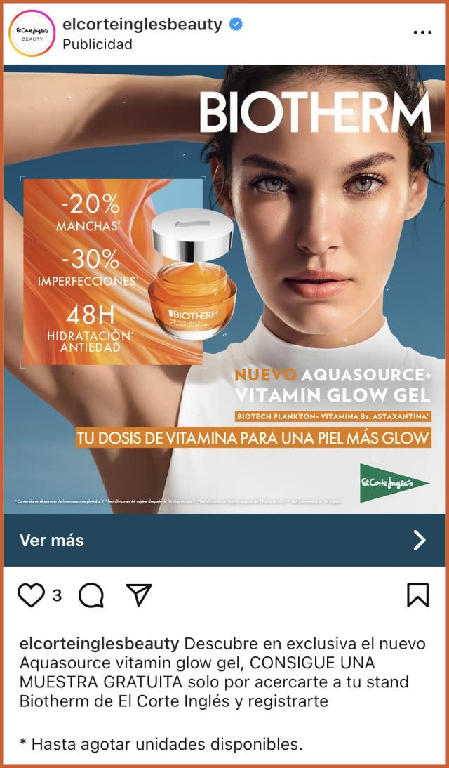 Muestras Gratis Biotherm El Corte Ingles Recoger Anuncio