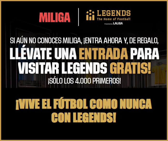 Regalo Directo Laliga Legends 4000 Primeros