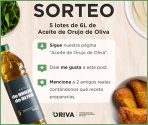 Sorteo Aceite Orujo Oliva 5 Lotes 6l