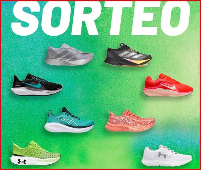 Sorteo Base Somos Deporte 5 Pares Zapatillas