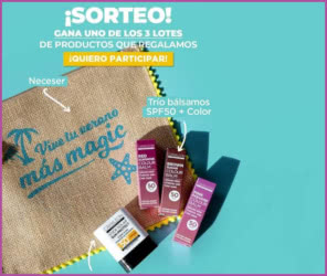 Sorteo Camaleon Cosmetics 3 Lotes