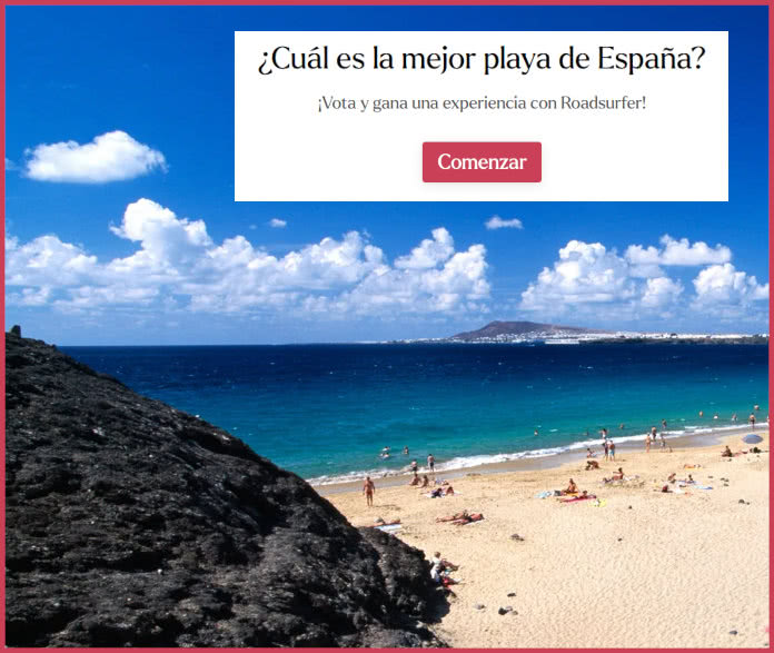 Sorteo Condenast Traveler Vota Mejor Playa