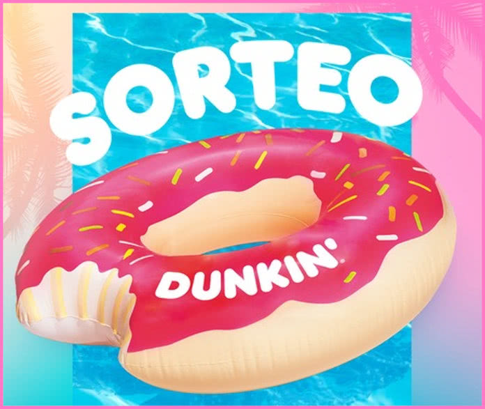 Sorteo Dunkin 10 Flotadores