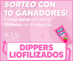 Sorteo Frezzyks Vidal Golosinas 10 Packs Dippers