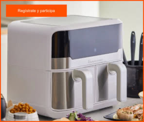 Sorteo Gastronosfera Freidora Aire Masterpro Rocket Duo 900