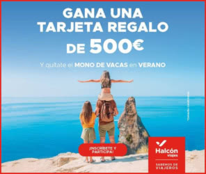 Sorteo Halcon Viajes 500e