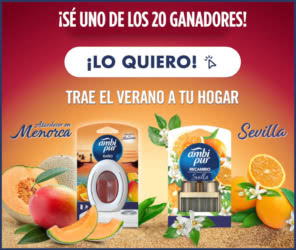 Sorteo La Cuponera 20 Premios Ambipur