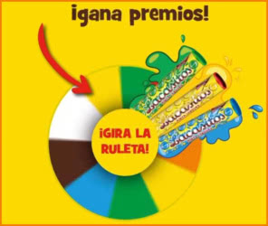 Sorteo Lacasitos Ruleta Premios