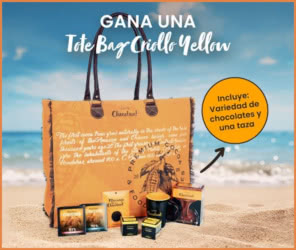 Sorteo Lets Chocolaat Tote Bag Criollo Yellow