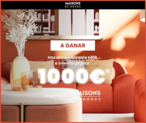 Sorteo Maisons Du Monde 1000e Sofa